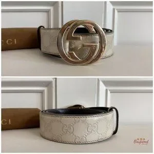 Gucci | Accessories | Authentic Gucci Cream Guccissima  display picture 1